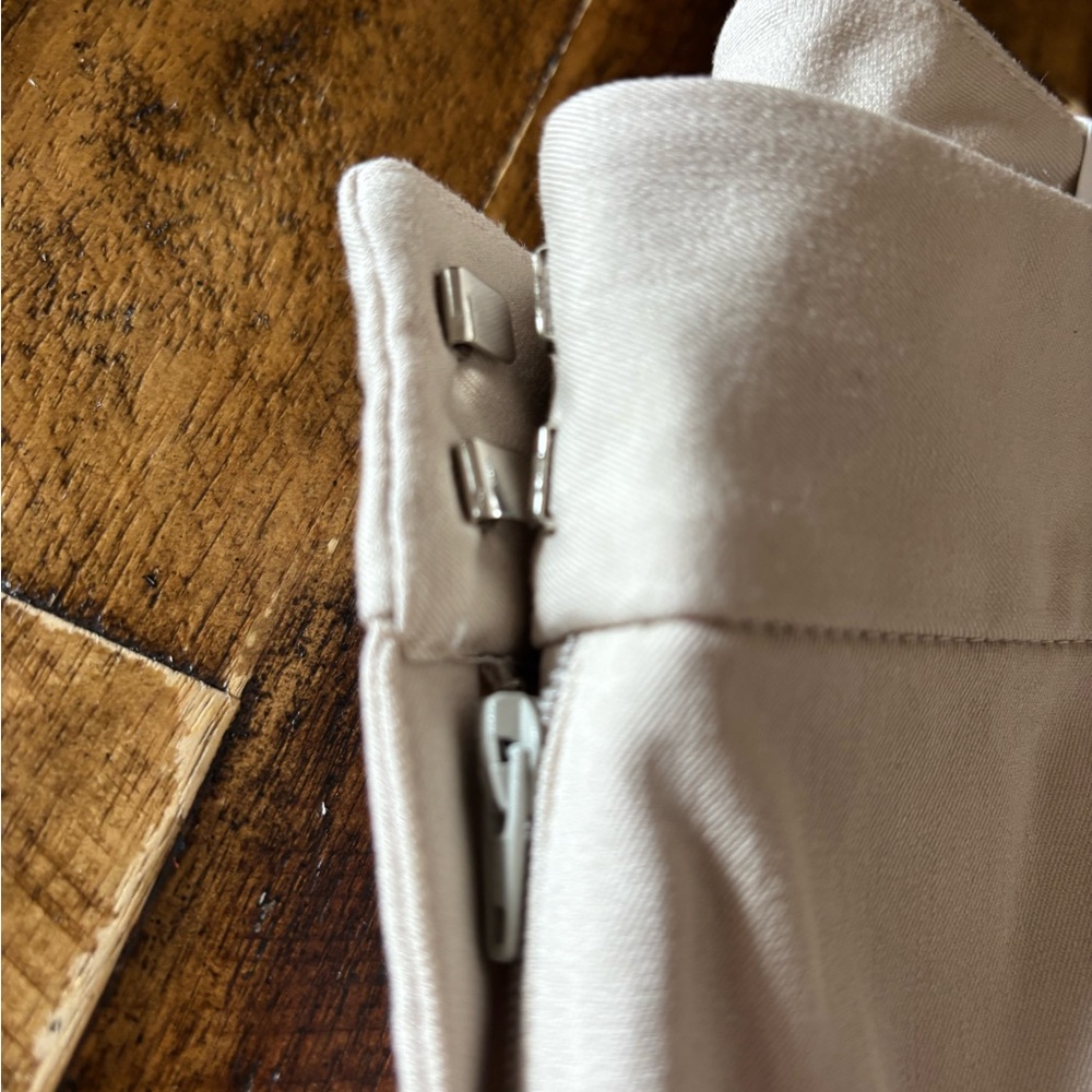 Petite Sophisticate Women's Cream Boot Cut Pants - Picture 4 of 9